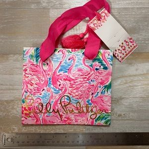 Lilly Pulitzer Small Gift Bag w Tassels NWT